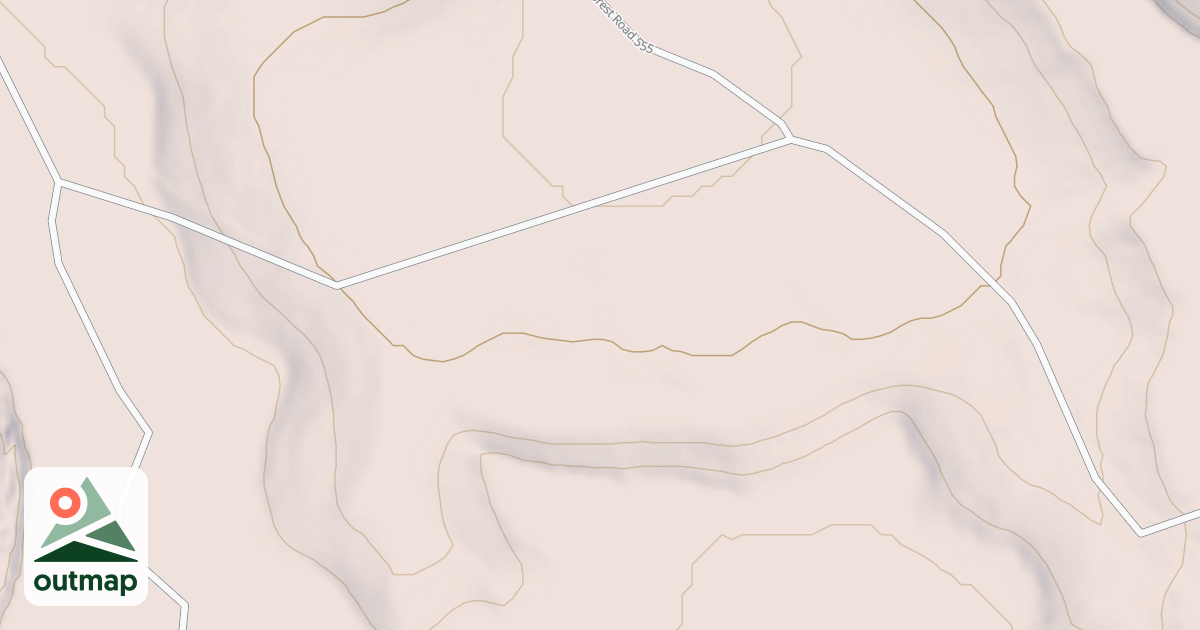 Map of USFS Motor Vehicle Use Map Roads {DD48D831-5FC4-4AC0-8E44-95CA1B181CA9}