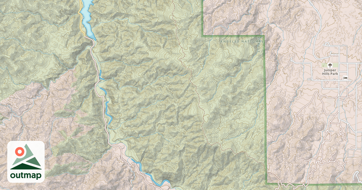 Map of Alimony 4x4 Ohv Trail