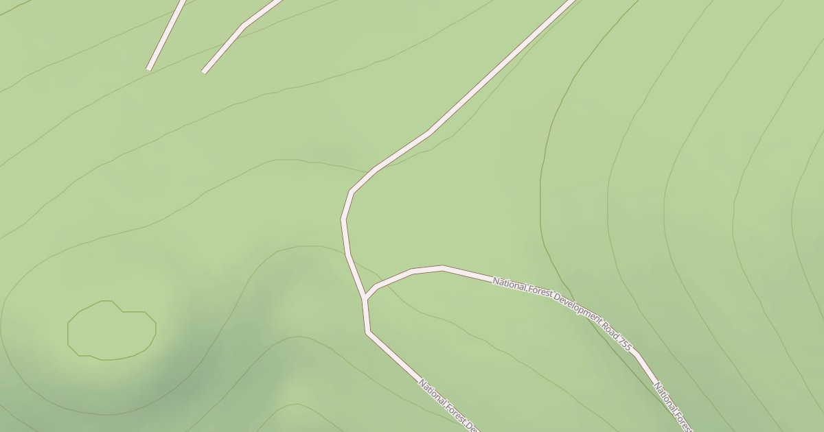 Map preview of BLUE TOO RD