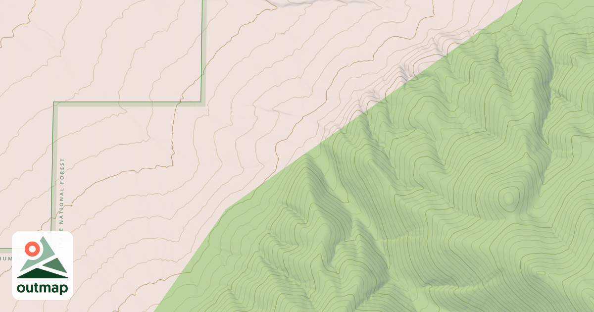 Map of DRY CANYON