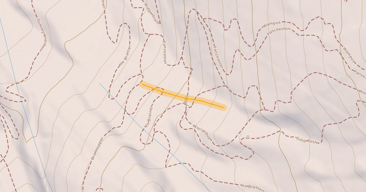 Map preview of Hoot Brown Terrain Park