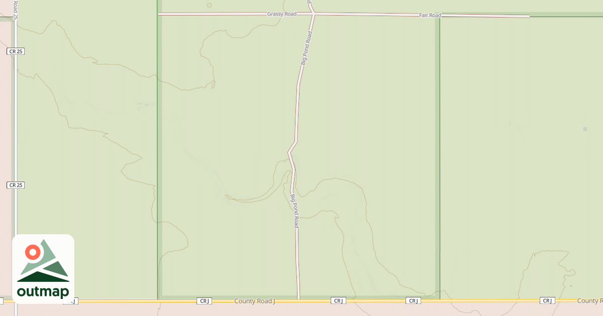 Map of BIG POND
