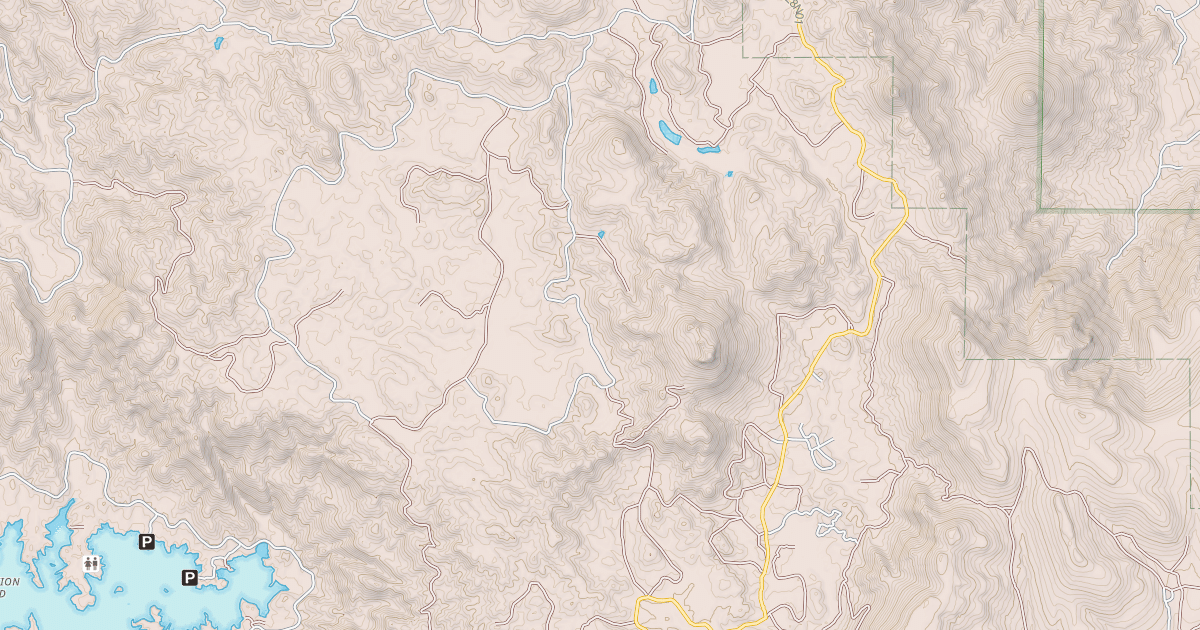 Map preview of CLARKS PEAK