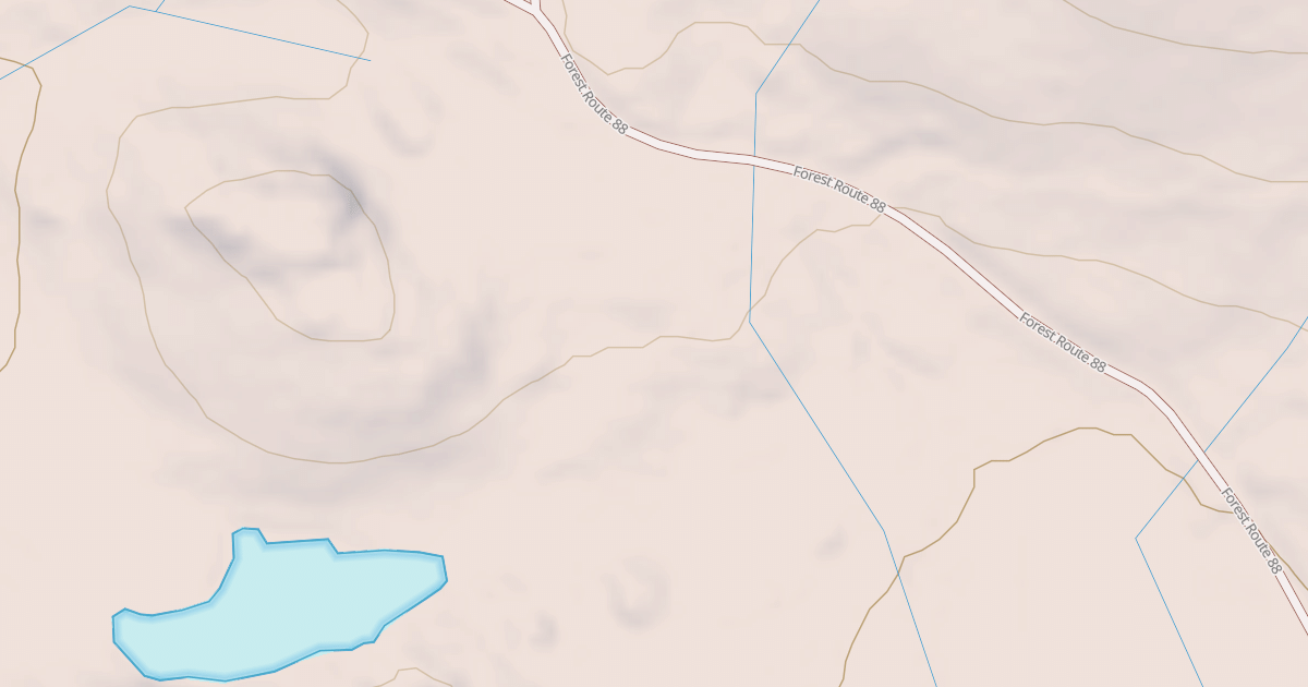Map preview of BALD RIDGE SPUR