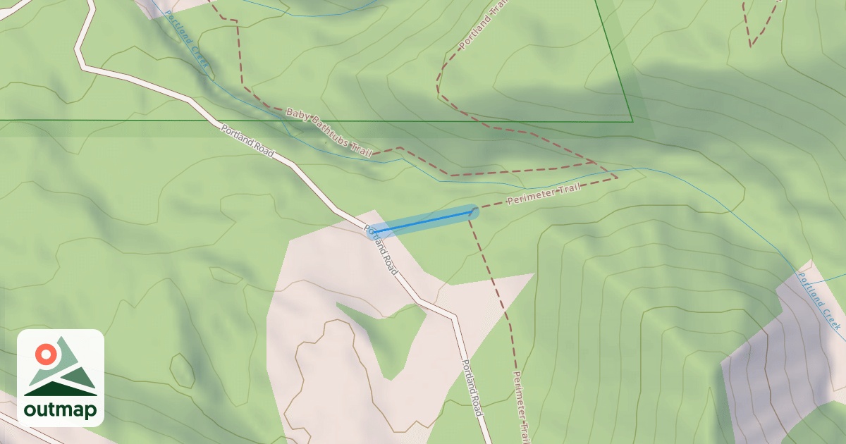 Map of Portland Trail (238)