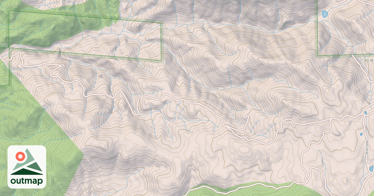 Map of BLM National GTLF Public Motorized Roads df634a12-3b5f-49b3-865c-f84671cd70b2