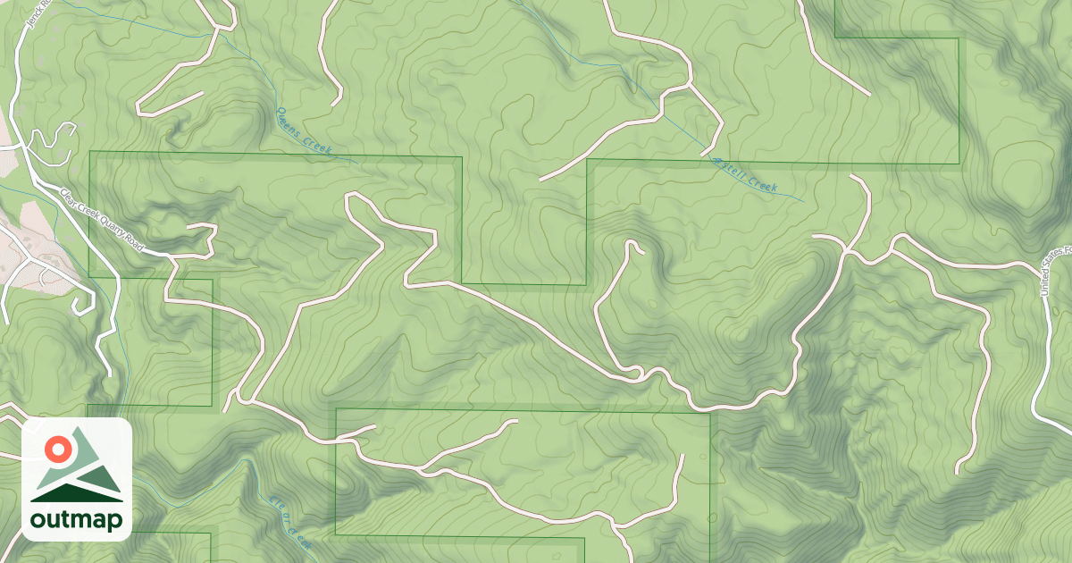 Map of CLEAR CREEK