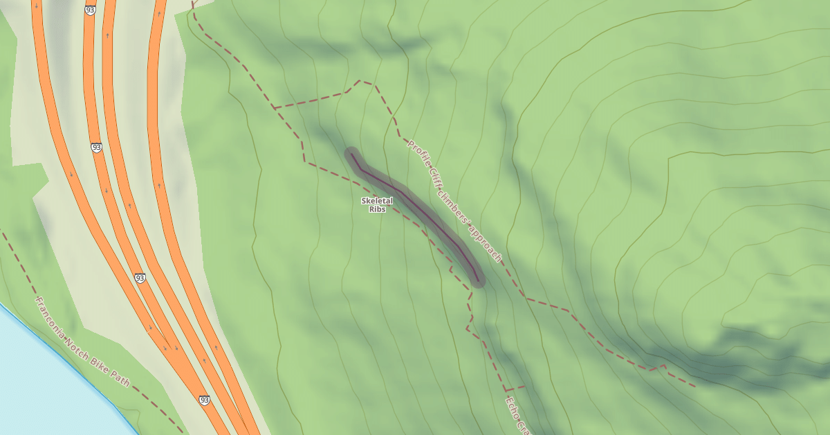 Map preview of Square Inch Wall
