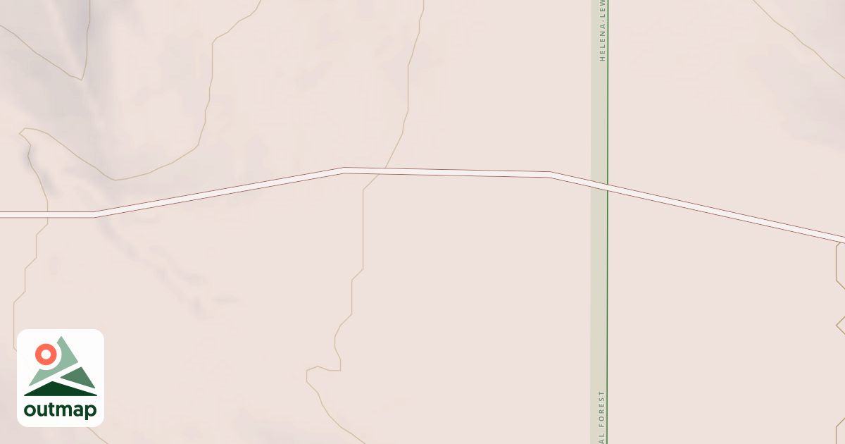 Map of COW CREEK
