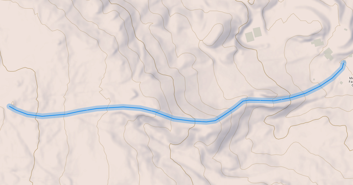 Map preview of Ridge Run