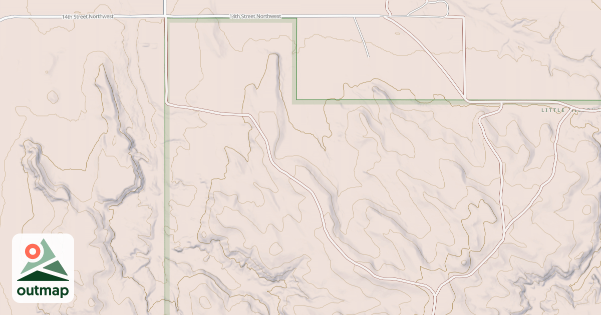 Map of (FDR) 8665