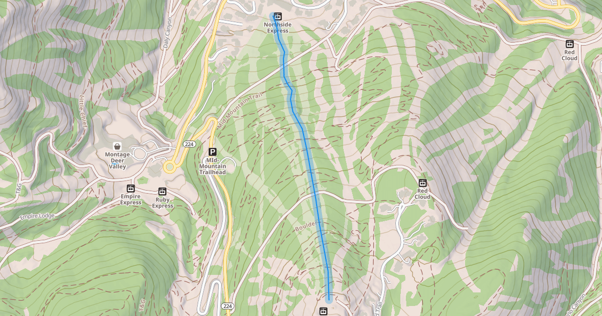 Map preview of Lost Boulder
