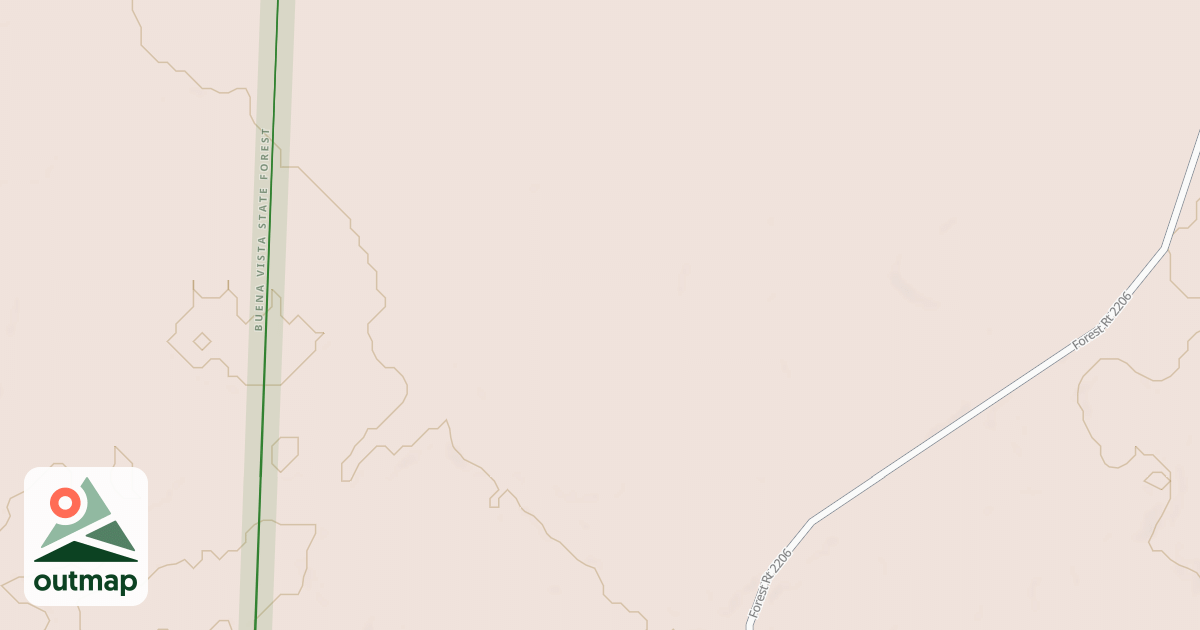 Map of DAMON LAKE SPUR 2633
