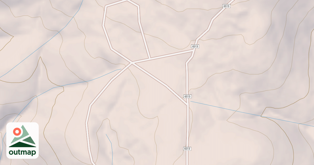 Map of CHEAPO/SLIDE OHV A SPUR