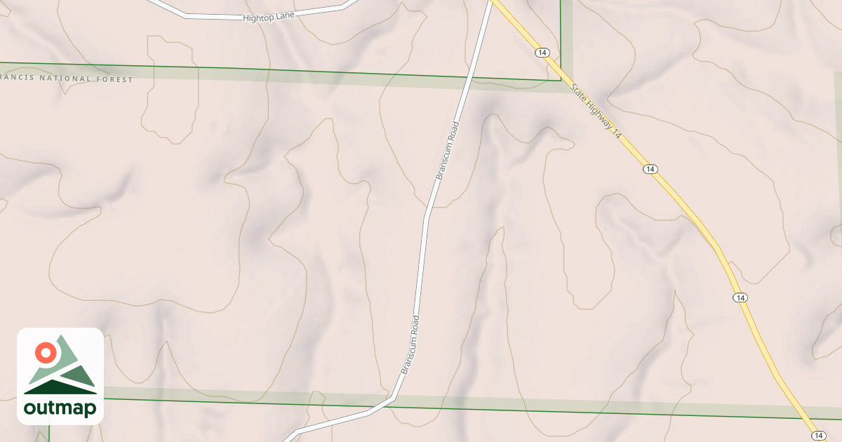Map of USFS Motor Vehicle Use Map Roads {975D6152-4D72-47D3-BCBB-99CF70850D9A}