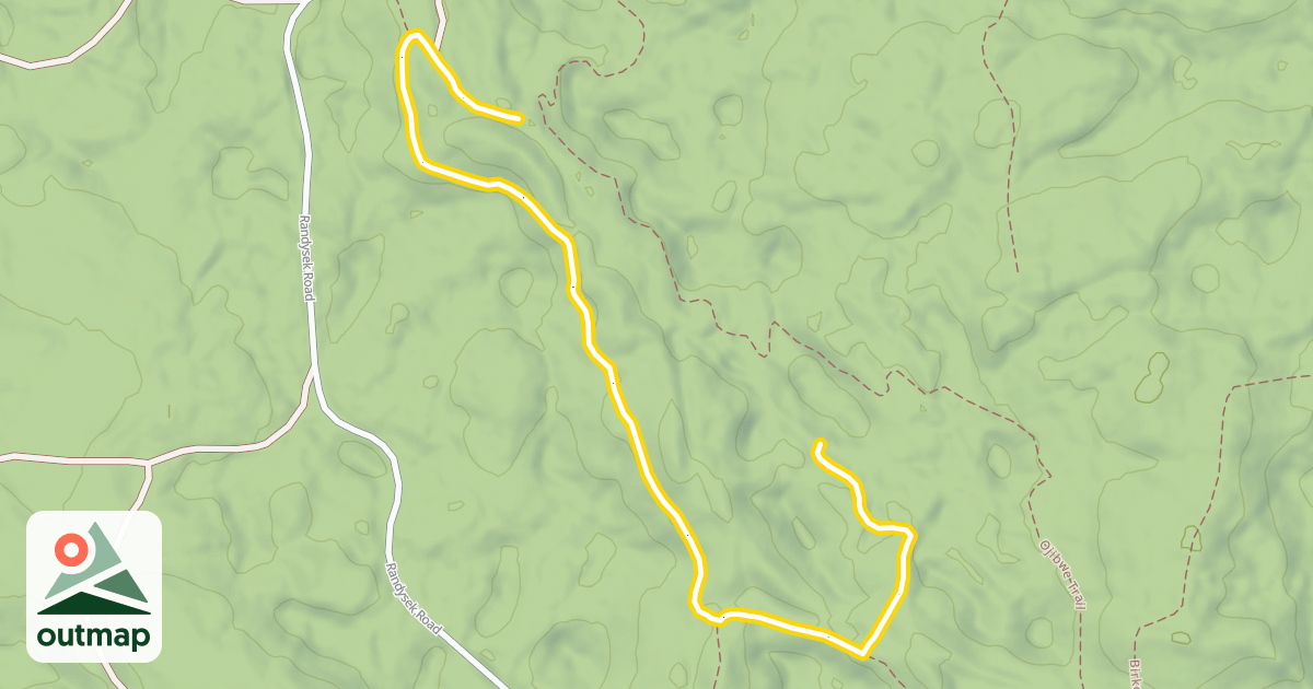 Map of North End Classic Trail