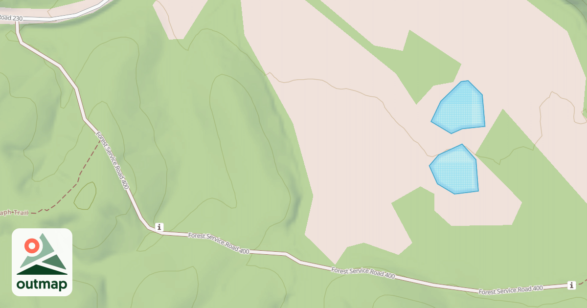 Map of PANTHER CREEK ROAD