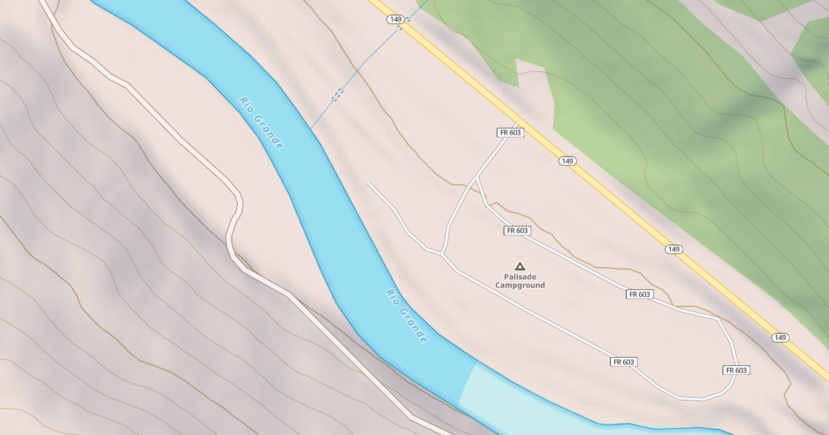 Map preview of PALISADE CG SPUR