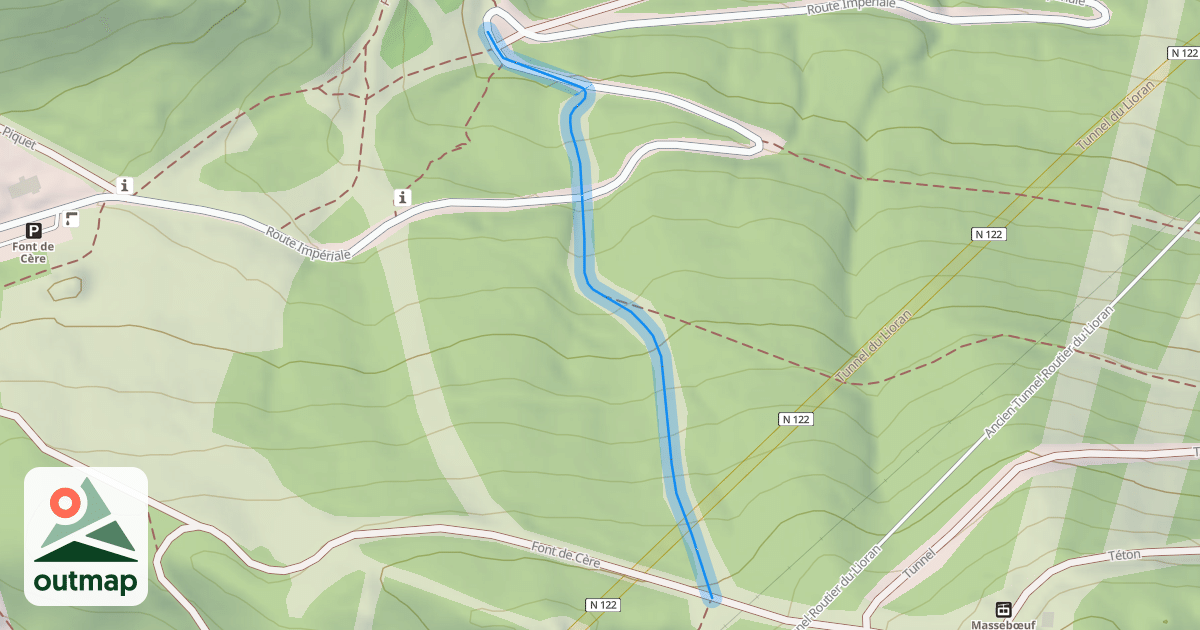 Map of Nouvelle