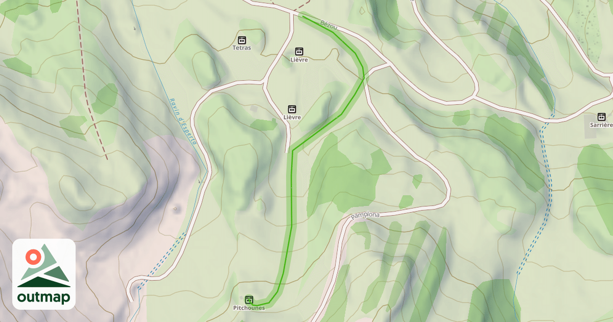 Map of Les Pitchouns