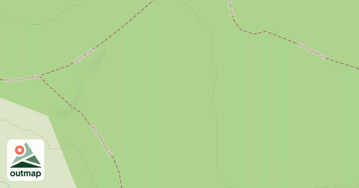 Map of Black Moshannon State Park Trails