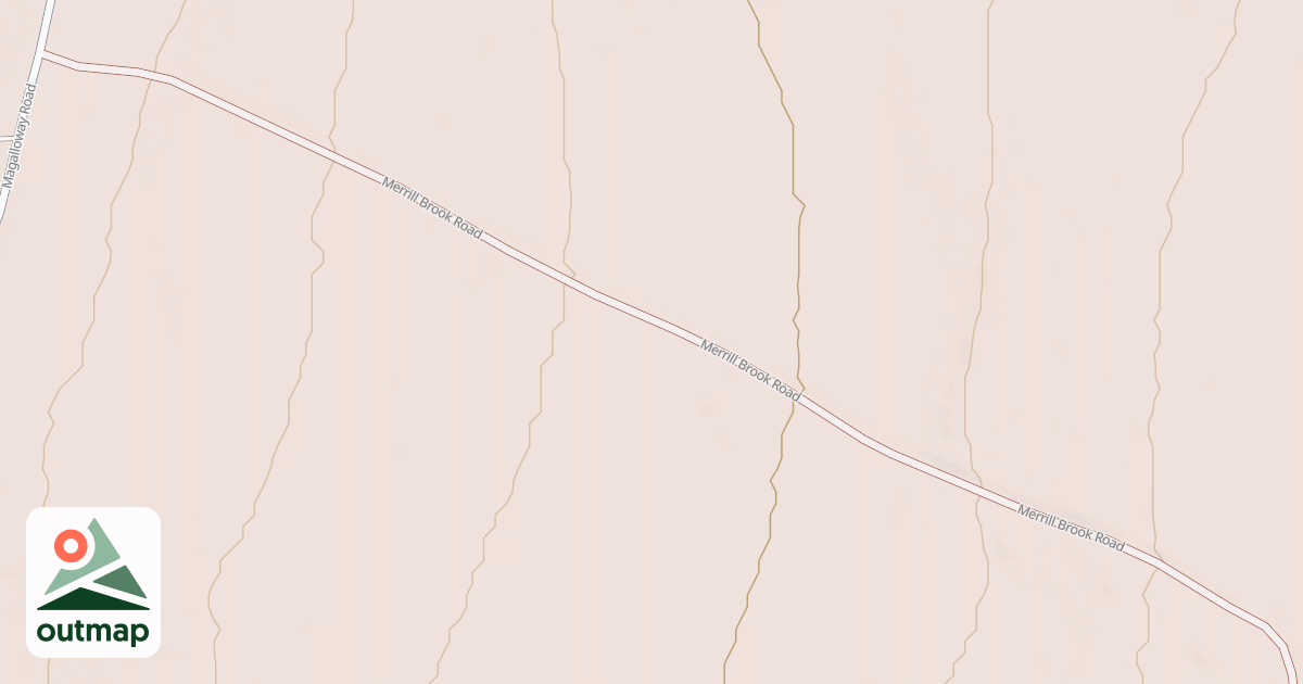 Map of Merrill Brook Rd