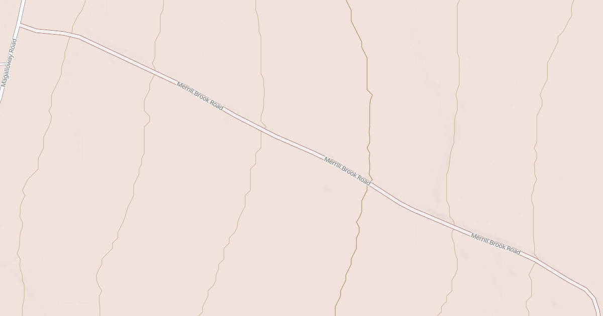Map preview of Merrill Brook Rd