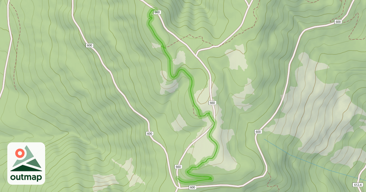 Map of Beautiful Trail / Hydra