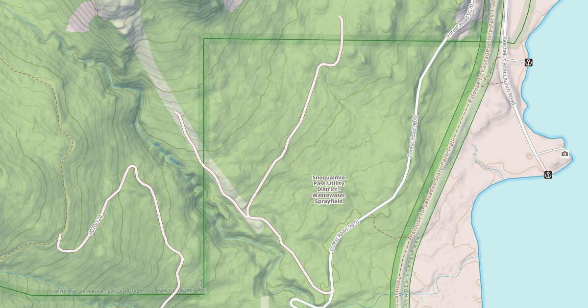 Map preview of MILL CREEK