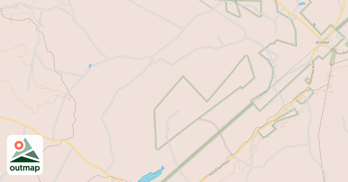 Map of LITTLE HELL HOLE