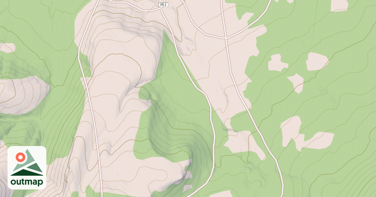 Map of USFS National Forest System Roads {78406ADD-A912-47F2-ADAC-671E7059402F}
