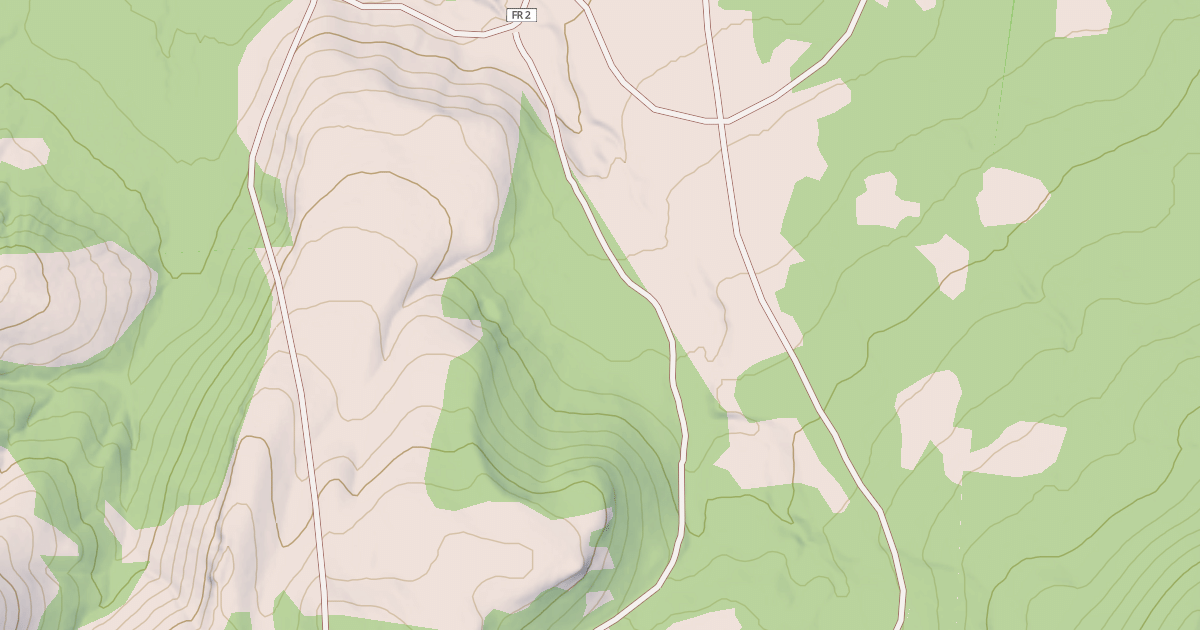 Map preview of USFS National Forest System Roads {78406ADD-A912-47F2-ADAC-671E7059402F}