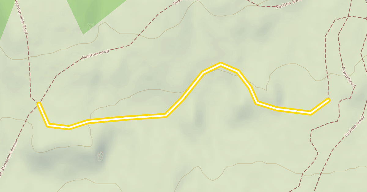 Map preview of Susitna Loop