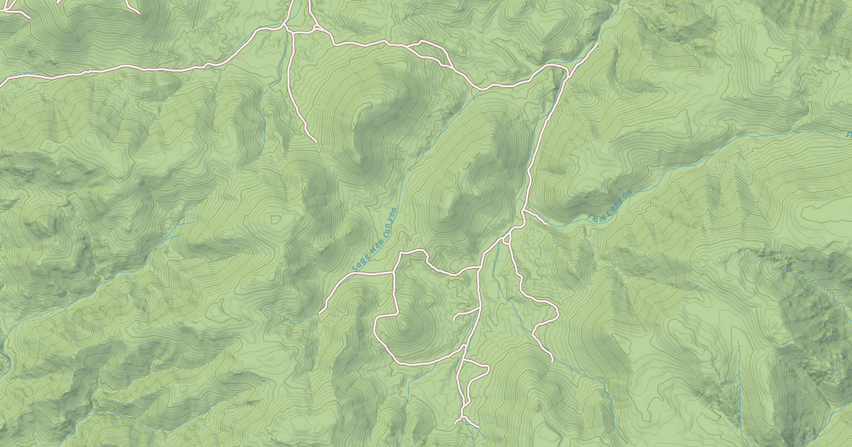 Map preview of HEAD SPRINGS ROAD