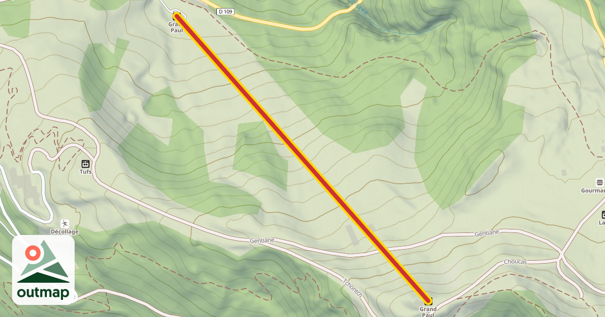 Map of Grand Paul