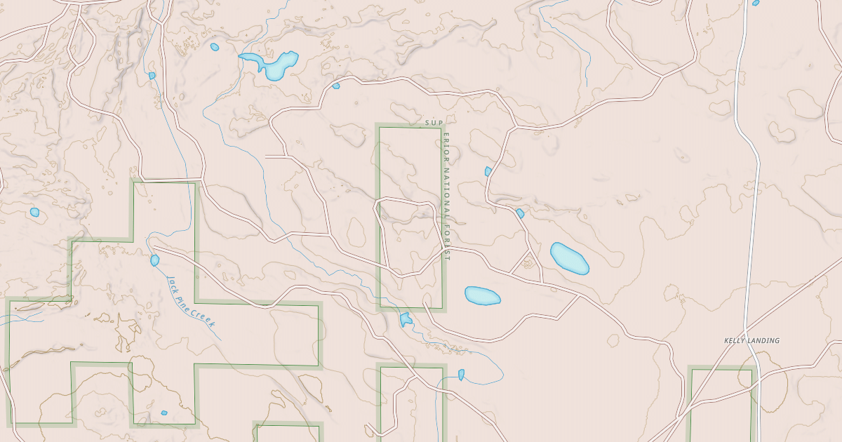 Map preview of DOGHOUSE LAKE
