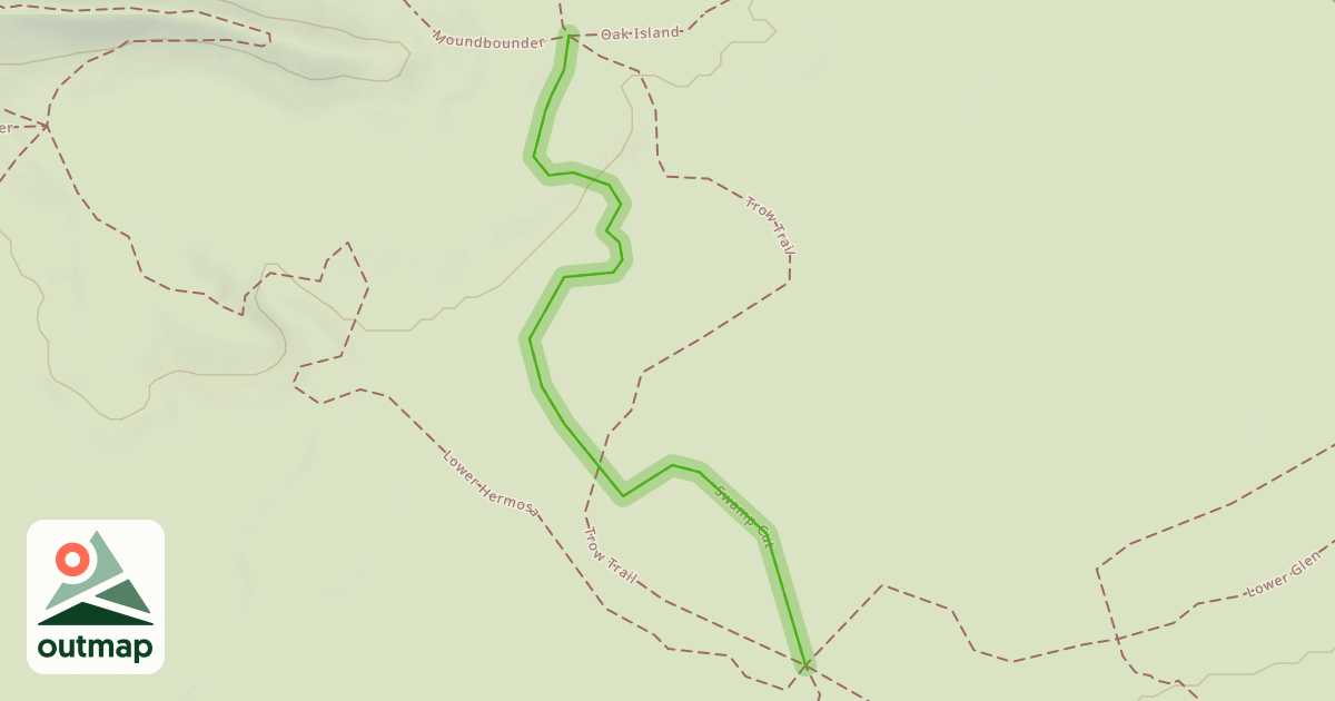 Map of Swamp Cut