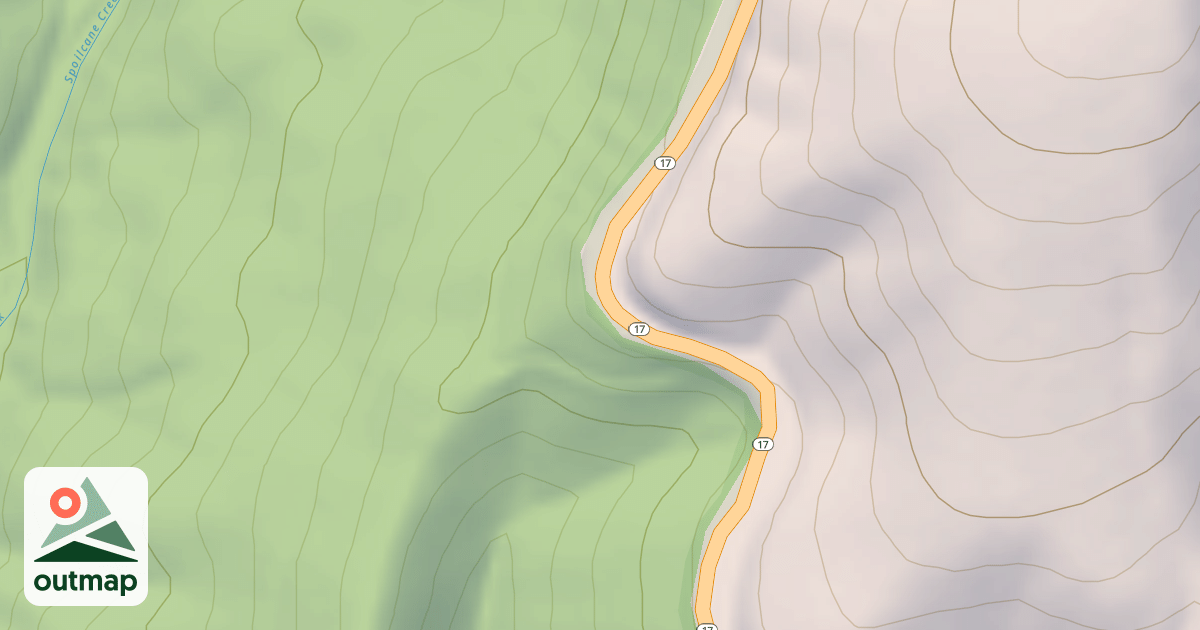 Map of SPOILCANE VISTA