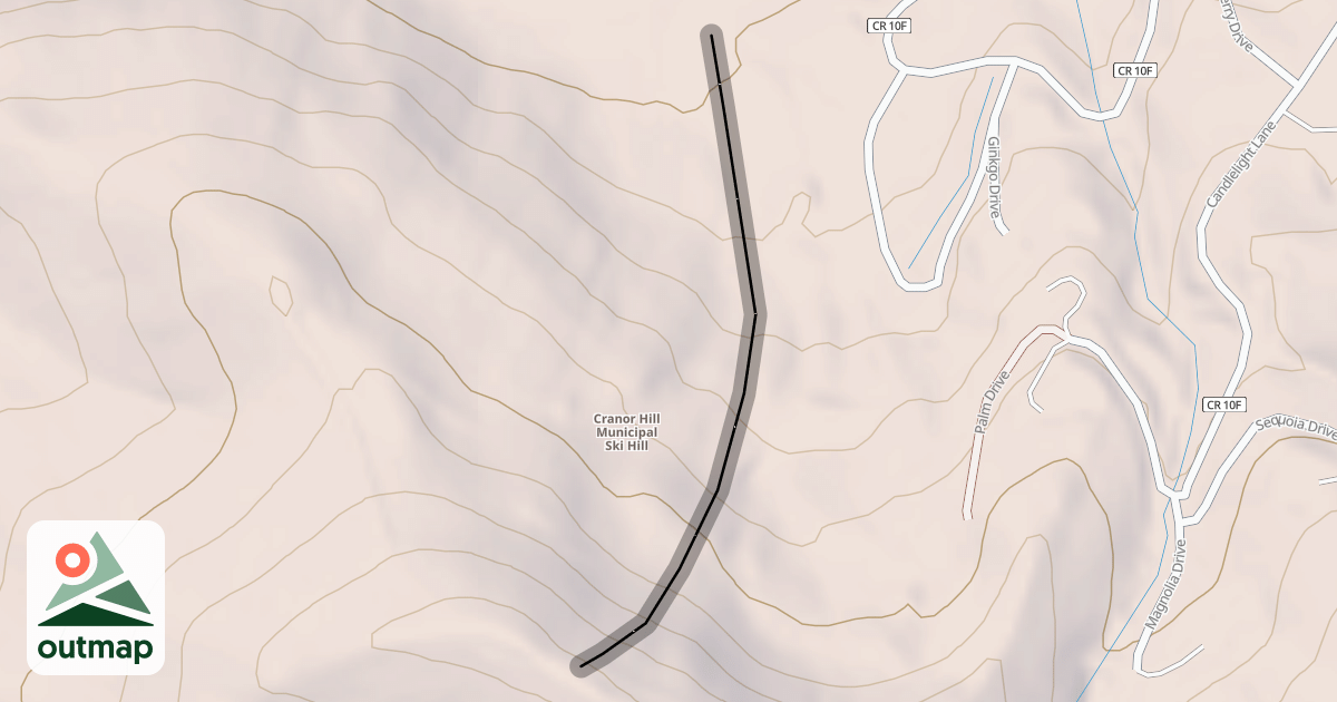 Map of Cranor Hill