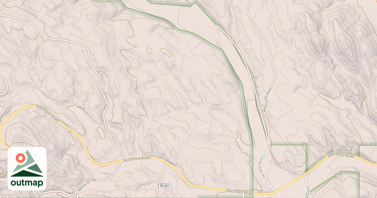 Map of EAST GIMLET BR 2D