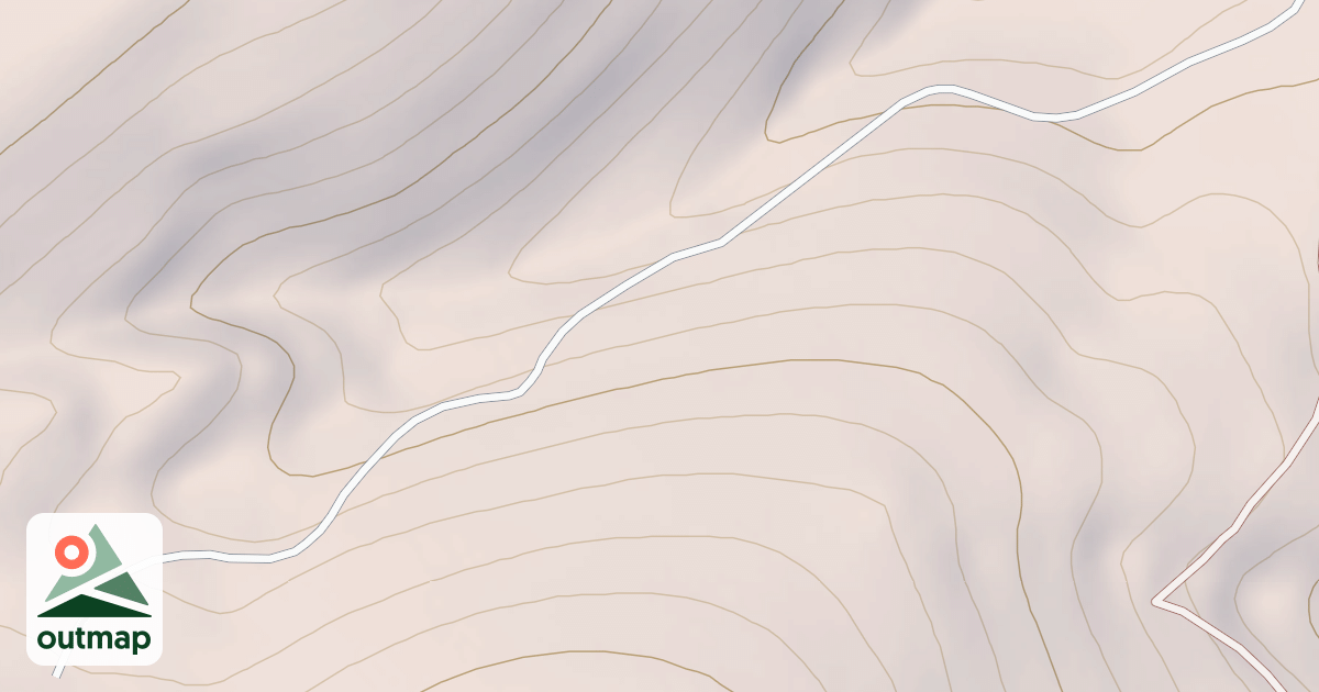 Map of HARRINGTON PEAK