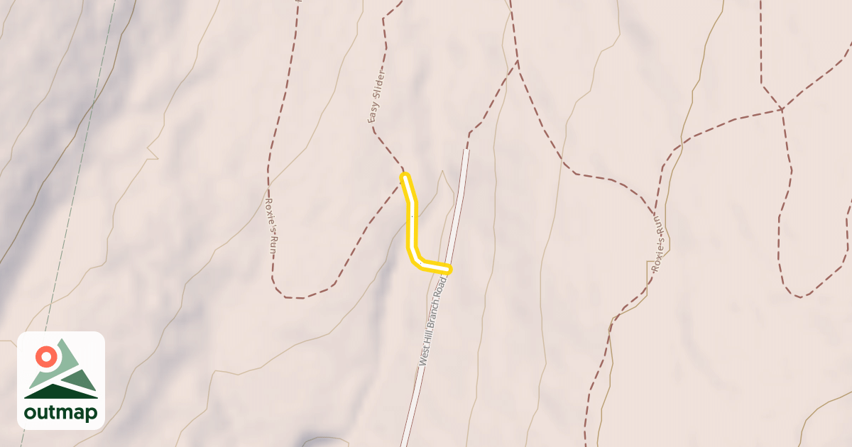 Map of Roxie's Run