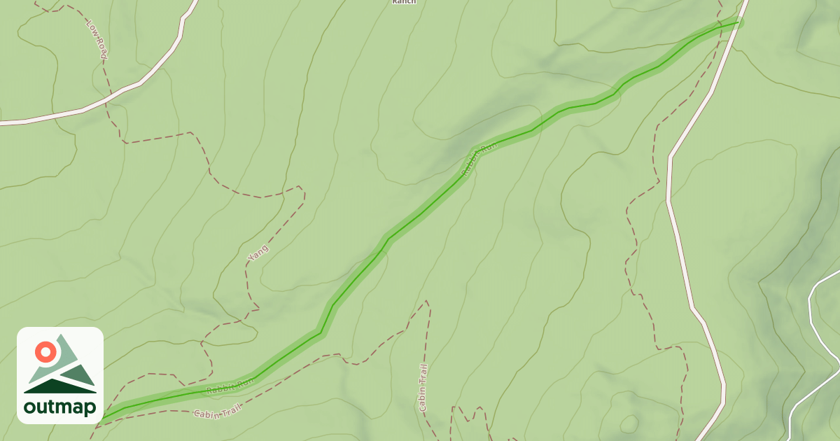 Map of Rabbit Run