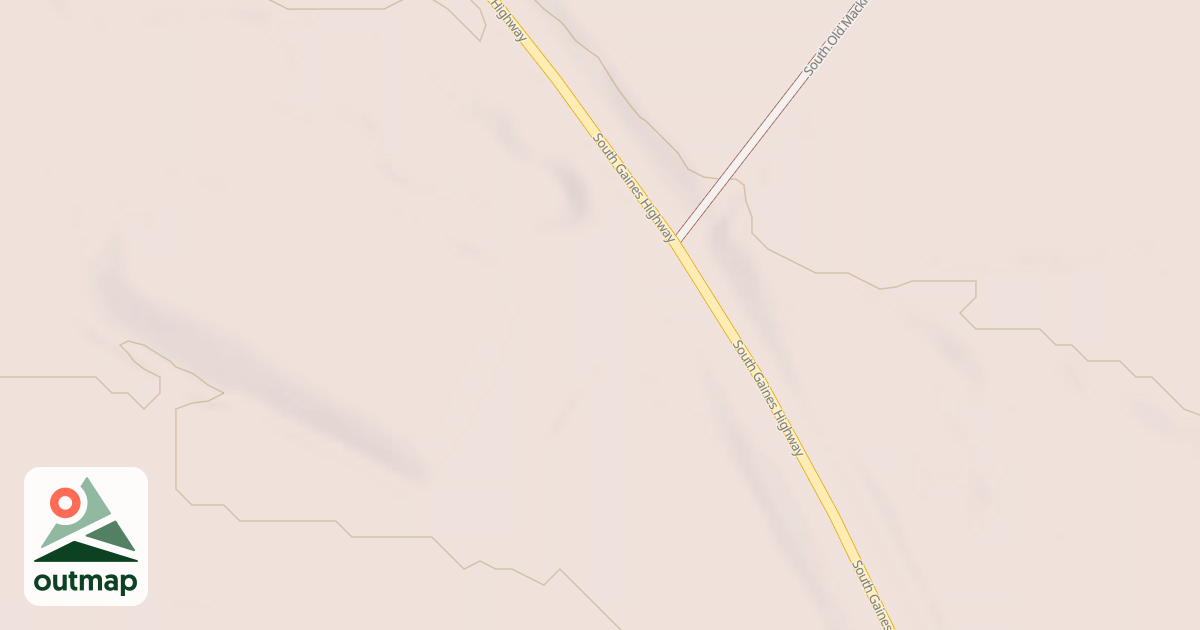 Map of Kinross Motorcycle Trail