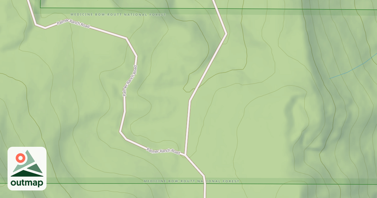 Map of BLACK MTN K