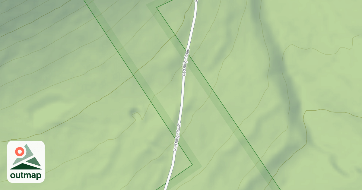 Map of Bald Eagle State Forest Snowmobile Trails