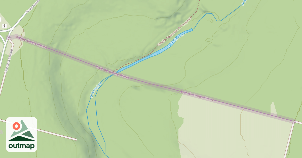 Map of Laie de Gratte Pierre