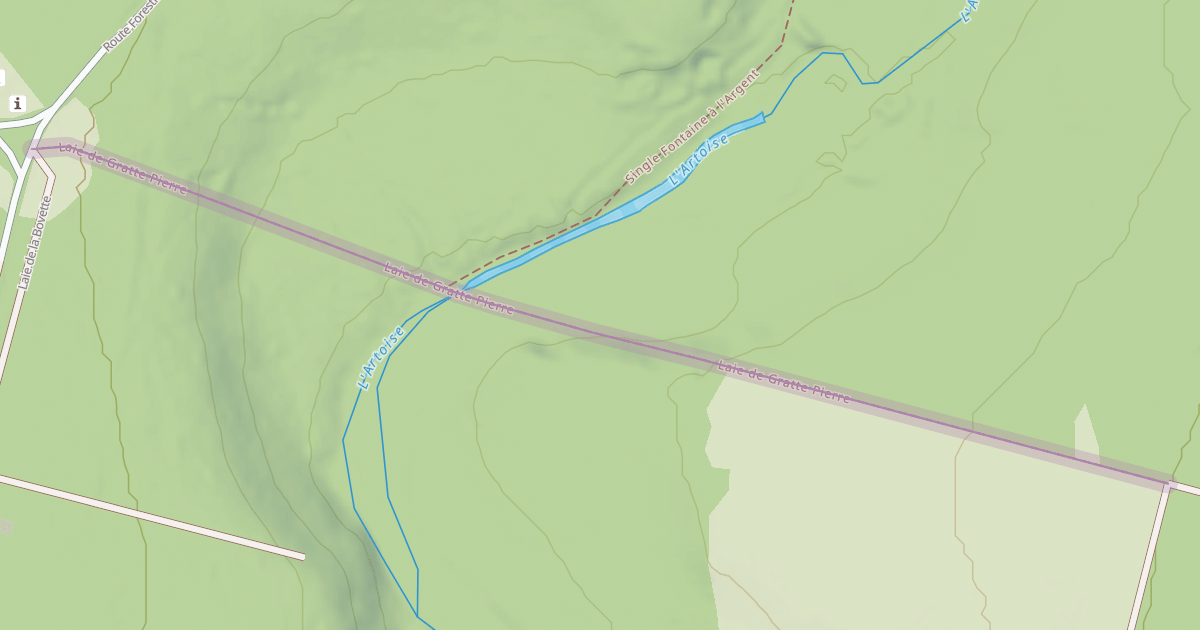 Map preview of Laie de Gratte Pierre