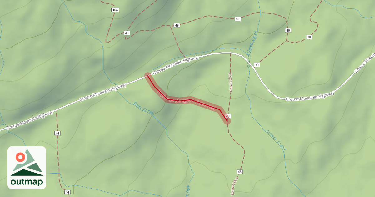 Map of Expresso (Original Entrance)