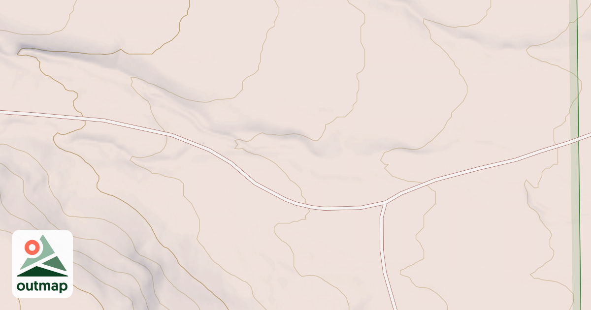 Map of HOT SPRING WEST